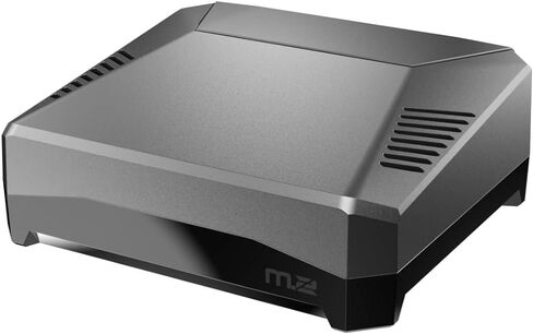 Argon ONE M.2 Aluminum Case for Raspberry Pi 4 with SATA SSD Support | Power Button and Fan | Compatible B-Key and B+M Key in Saudi Arabia