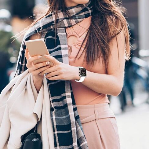 adepoy متوافق مع حافظة ساعة ابل 40 ملم سلسلة 6/5/4 SE Bling rhinestone Apple Watch حافظة واقية إطار ممتص للصدمات للنساء والفتيات سلسلة iWatch 40 ملم اسود in Kuwait