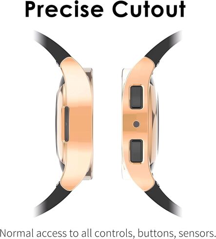 [12 حزمة] متوافق مع واقي شاشة Samsung Galaxy Watch 5/4 40 مم، غطاء حماية كامل من مادة TPU الناعمة من YUVIKE، غطاء حماية مضاد للخدش للنساء والرجال 40 مم in Kuwait