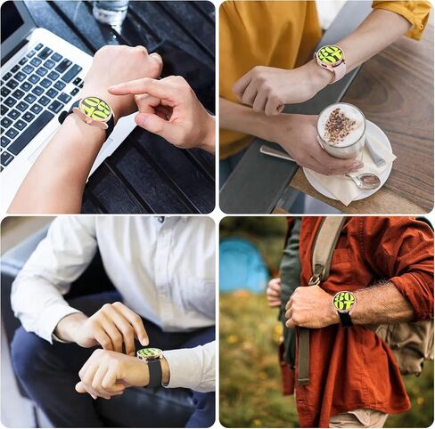 [12 حزمة] متوافق مع واقي شاشة Samsung Galaxy Watch 5/4 40 مم، غطاء حماية كامل من مادة TPU الناعمة من YUVIKE، غطاء حماية مضاد للخدش للنساء والرجال 40 مم in Kuwait