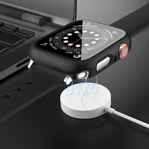 حافظة مكونة من 5 قطع مع واقي شاشة من الزجاج المقوى لساعة Apple 42 مم السلسلة 3، JZK Hard PC HD غطاء كامل واقي حماية لملحقات iwatch Series 3/2/1 42 ​​مم in Kuwait