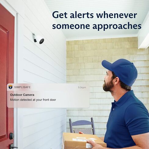 SimpliSafe Wireless Outdoor Security Camera,1080p, Motion only in Saudi Arabia