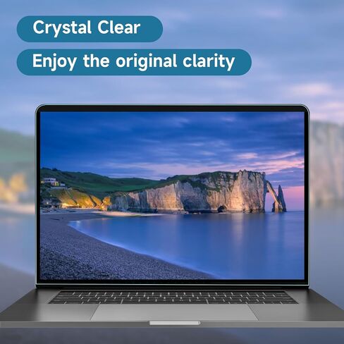 ANTOGOO V 14 Inch Anti Blue Light Screen Protector Panel, Eye Protection Anti-Scratch Easy Hanging Type Acrylic Blue Light Blocking Screen Protector for 14" with 16:9 Aspect Ratio Laptops Monitors in Saudi Arabia