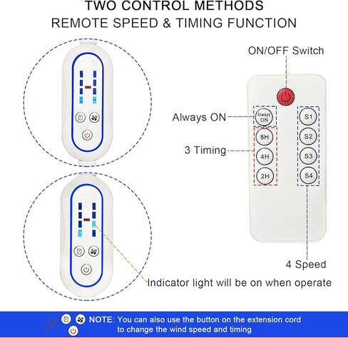Silent USB Powered Ceiling Canopy Fan with 1m Extension Cord, Small Portable 6 blade Quiet Small DC USB Ceiling Fan Hanging Fan for Camping Bed Dormitory RV Tent Home Room in Kuwait