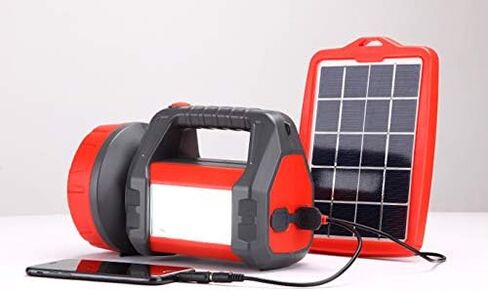 d.light T200 Portable Solar Lantern and Mobile Phone Charger for Camping in Saudi Arabia