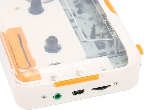 Portable Cassette Player, Walkman Cassette Audio Music Player Tape to MP3 Converter Compatible with Laptops Computer, Convert Mixtapes/Tape Cassettes to for iPod/MP3 in Saudi Arabia