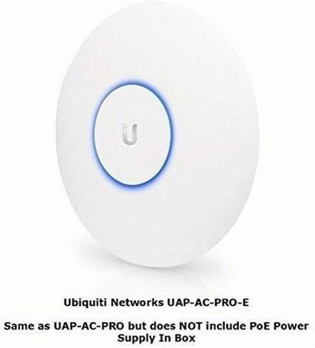 Ubiquiti UniFi AP AC PRO 802.11ac Scalable Enterprise Wi-Fi Access Point (UAP-AC-PRO-E-US) PoE Adapter Sold Separately in Saudi Arabia