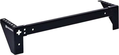 RackPath 2U Vertical Wall Mount Rack - Heavy Duty 125lbs Capacity Vertical Mounting Bracket in Kuwait