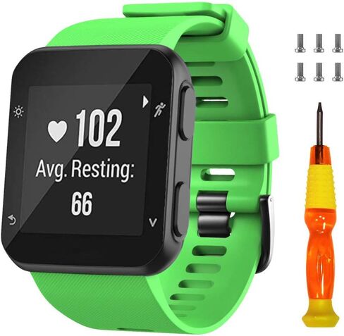 NotoCity for Garmin Forerunner 35 Band Soft Silicone Replacement Watch Strap Compatible with Forerunner 35 Smartwatch in Kuwait