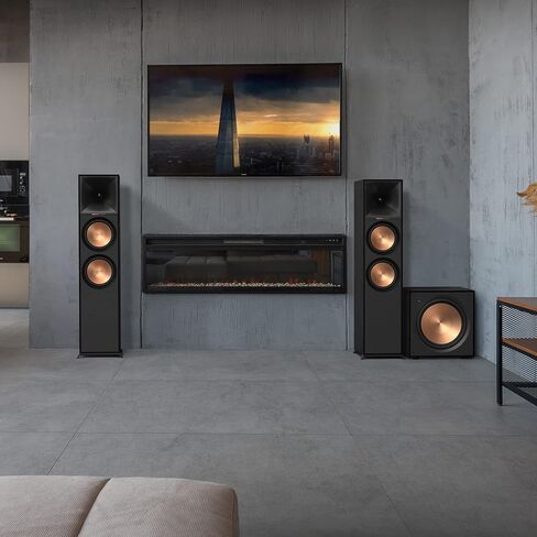 klipsch Reference Next-Generation R-800F Horn-Loaded Floorstanding Speaker for Best-in-Class Home Theater in Saudi Arabia