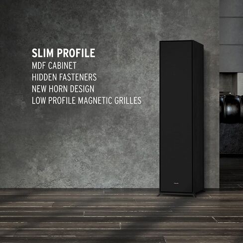 klipsch Reference Next-Generation R-800F Horn-Loaded Floorstanding Speaker for Best-in-Class Home Theater in Saudi Arabia