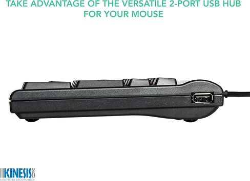 كاينسيس لوحة مفاتيح رقمية USB، مفاتيح ميكانيكية منخفضة القوة (PC)، AC210USB-BLK in Kuwait