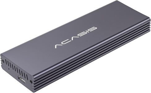 حاوية ACASIS USB C 3.0 SSD لأجهزة Apple Flash SSDs الضيقة MacBook Air من 2010 إلى 2011 حاوية تخزين محمولة متوافقة مع M.2 Nvme SSD مع محول in Kuwait