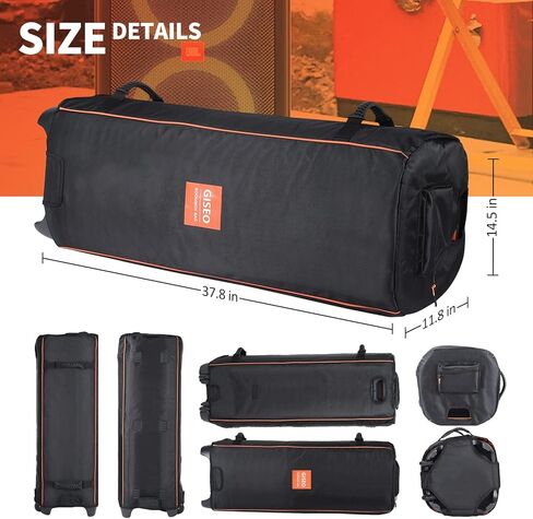 حقيبة مكبر صوت متينة حقيبة حمل متوافقة مع سلسلة JBL Party Box، حقيبة ظهر محمولة لمكبر الصوت (لحقيبة JBL partybox 1000) in Kuwait