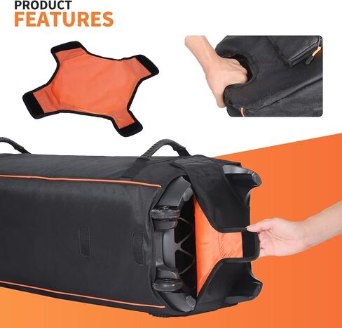حقيبة مكبر صوت متينة حقيبة حمل متوافقة مع سلسلة JBL Party Box، حقيبة ظهر محمولة لمكبر الصوت (لحقيبة JBL partybox 1000) in Kuwait