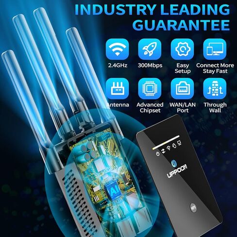 2023 WiFi Extender Signal Booster for Home, 130% Broader Coverage Than Before - Wireless Internet Repeater and Signal Amplifier with Ethernet Port -1 Tap Setup in Kuwait