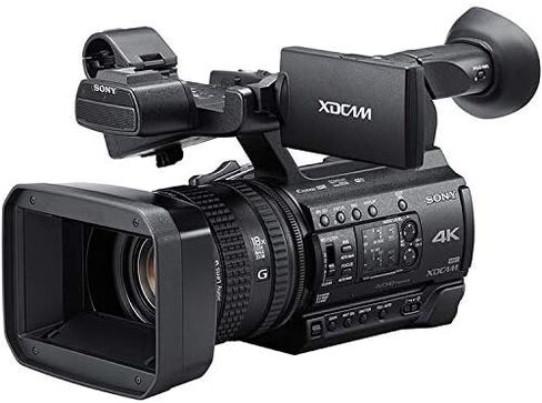 كاميرا فيديو Sony PXW-Z150 4K XDCAM (PXW-Z150) مع بطاريتين إضافيتين، وديوبتر قريبة، وزاوية واسعة، وحقيبة مبطنة، وإضاءة LED، وبطاقة 64 جيجابايت، وحامل ثلاثي القوائم، وشاشة خارجية 4K، وSony ECM-VG1 وأكثر من ذلك بكثير (متجددة) in Kuwait