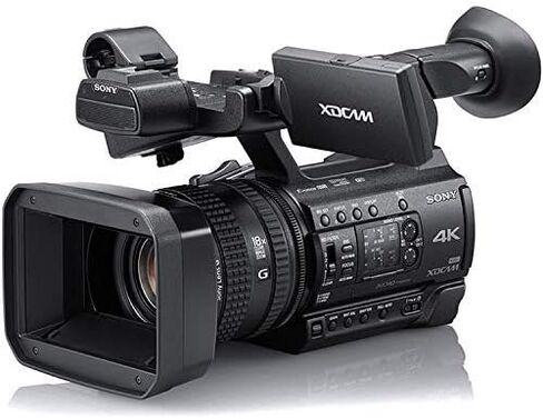 كاميرا فيديو Sony PXW-Z150 4K XDCAM (PXW-Z150) مع بطاريتين إضافيتين، وديوبتر قريبة، وزاوية واسعة، وحقيبة مبطنة، وإضاءة LED، وبطاقة 64 جيجابايت، وحامل ثلاثي القوائم، وشاشة خارجية 4K، وSony ECM-VG1 وأكثر من ذلك بكثير (متجددة) in Kuwait