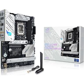 اسس لوحة ام روج ستريكس B760-A للالعاب واي فاي D4 انتل B760 (الجيل 13 و12) LGA1700، 12+1 مرحلة طاقة، DDR4، منفذ الملحقات الاضافية السريع 5.0، ثلاث فتحات M.2، واي فاي 6E، USB 3.2 الجيل 2×2 نوع سي®، in Saudi Arabia
