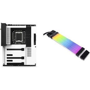 NZXT N7 Z790 Motherboard - N7-Z79XT-W1 - Intel Z790 chipset (Supports 12th, 13th, 14th Gen CPUs) - ATX Gaming Motherboard - Integrated I/O Shield - WiFi 6E connectivity - Bluetooth - White in Kuwait
