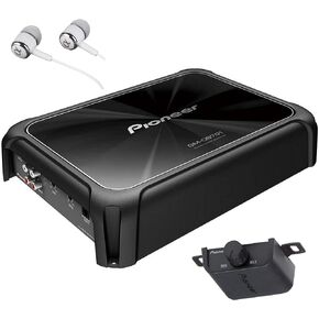 Pioneer GM-D9701 2400W Max 1-Channel GM Digital Champion Series Class-D Monoblock Car Audio Stereo Amplifier w/Wired Bass Boost Remote and Free Alphasonik Erabuds in Saudi Arabia