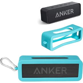 Silicone Cover Skin for Anker Soundcore and Soundcore Motion B, by Alltravel, Full 6 Directions Protection from Shock, Shake and Scratch, Customized Skin with Color and Shape Matching