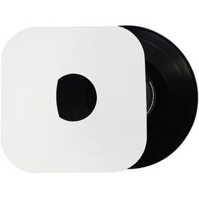 7″ EP Record Inner Sleeves, 100g White Kraft Paper Protection Covers, 20Pcs | Anti-Static Paper Vinyl Record Sleeves for 7'' 45rpm Record in Saudi Arabia