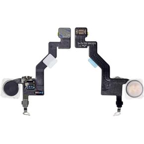 Flash Light Flex Cable Module Connector Replacement Compatible with iPhone 13 6.1 inch Black