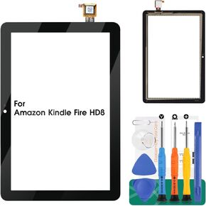 for Amazon HD8 Fire Tablet Screen Replacement for Kindle Fire HD8 Plus 10th 2020 Digitizer for Amazon Fire HD8 10th Gen Touch Screen Replacement K72LL3 K72LL4 (Not LCD Display) in Saudi Arabia