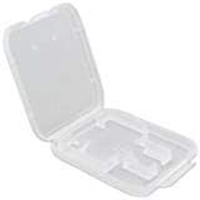 eTECH Collection 200 Pack of Clear Plastic SD/SDHC/SDXC/MicroSD/MicroSDHC/MicroSDXC Memory Card Case Holder for SanDisk/Kingston/Transcend/Samsung (Case Only, Memory Card Not Included) in Saudi Arabia