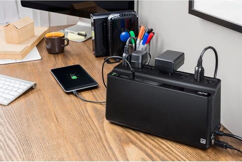 APC 1500VA UPS بطارية احتياطية وواقي من زيادة التيار، BX1500MR مزود طاقة بطارية احتياطية مع AVR، حماية خط البيانات (متجدد) in Kuwait