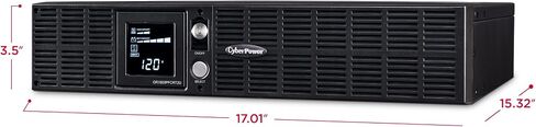 نظام UPS CyberPower OR1000PFCRT2U PFC Sinewave، 1000VA/700W، 8 منافذ، AVR، حامل/برج 2U in Saudi Arabia