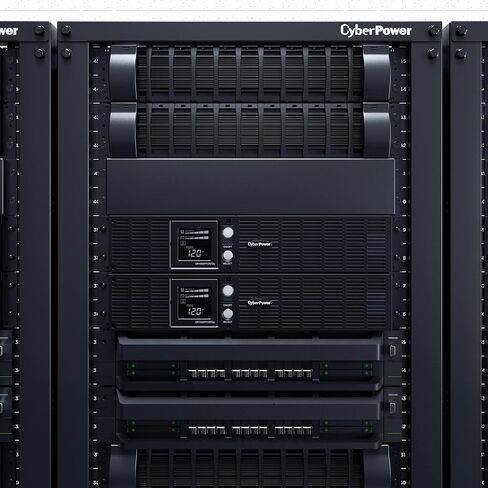 نظام UPS CyberPower OR1000PFCRT2U PFC Sinewave، 1000VA/700W، 8 منافذ، AVR، حامل/برج 2U in Saudi Arabia