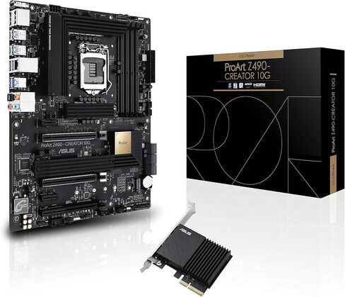 اللوحة الأم ASUS ProArt Z690-Creator WiFi 6E LGA 1700 (Intel 12th Gen) ATX Content Creator (PCIe 5.0، DDR5،2X Thunderbolt 4,10G&2.5G LAN، 4xM.2، اللوحة الأمامية USB 3.2 Gen2x2 Type-C Ports) in Saudi Arabia