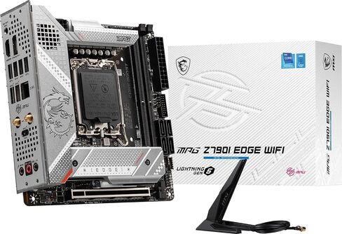 اللوحة الأم للألعاب MSI MPG Z690 Edge WiFi (ATX، الجيل الثاني عشر Intel Core، مقبس LGA 1700، DDR5، PCIe 5، 2.5G LAN، فتحات M.2، Wi-Fi 6E) in Kuwait