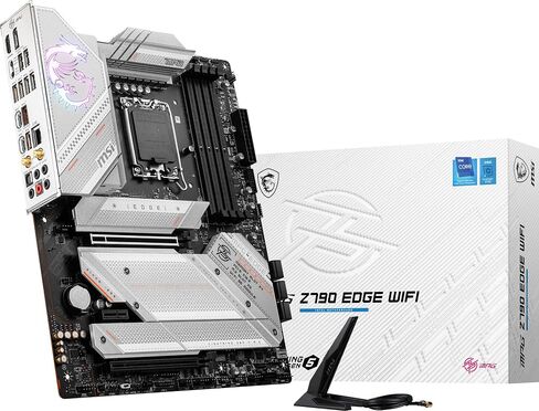 اللوحة الأم للألعاب MSI MPG Z690 Edge WiFi (ATX، الجيل الثاني عشر Intel Core، مقبس LGA 1700، DDR5، PCIe 5، 2.5G LAN، فتحات M.2، Wi-Fi 6E) in Kuwait