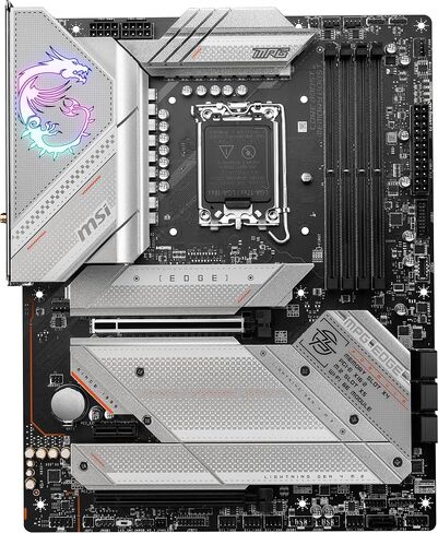 اللوحة الأم للألعاب MSI MPG Z690 Edge WiFi (ATX، الجيل الثاني عشر Intel Core، مقبس LGA 1700، DDR5، PCIe 5، 2.5G LAN، فتحات M.2، Wi-Fi 6E) in Kuwait