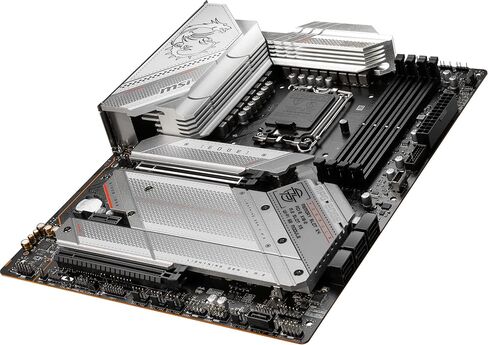 اللوحة الأم للألعاب MSI MPG Z690 Edge WiFi (ATX، الجيل الثاني عشر Intel Core، مقبس LGA 1700، DDR5، PCIe 5، 2.5G LAN، فتحات M.2، Wi-Fi 6E) in Kuwait