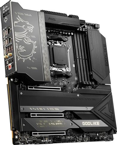 MSI MEG X670E ACE Gaming Motherboard (AMD Ryzen 9000/8000/7000 Series Processors, AM5, DDR5, PCIe 5.0, SATA 6Gb/s, M.2, USB 3.2 Gen 2, Wi-Fi 6E, Bluetooth 5.3, HDMI/DP, EATX) in Saudi Arabia