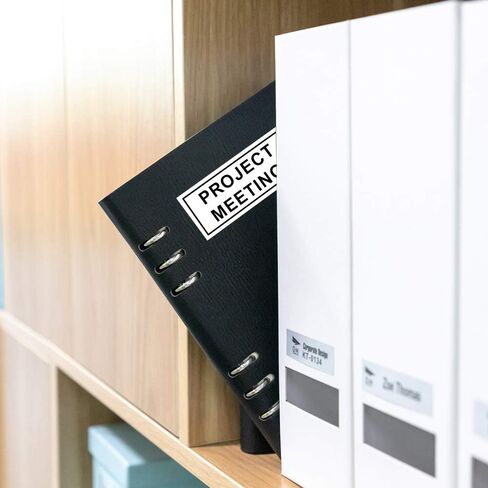 ملصق KINGDOM 18 مم 0.7 بوصة بديل لـ Tze-241 Tz241 Brother P-Touch شريط مصفح 3/4 بوصة أسود على أبيض متوافق مع عبوات صانع الملصقات PTD400 PTD600، 4 عبوات in Kuwait