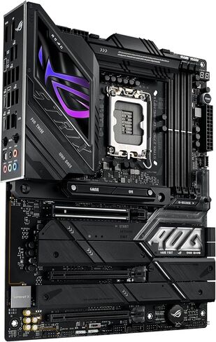 ASUS ROG Strix Z790-E Gaming WiFi II LGA 1700 (Intel 14th & 13th & 12th Gen) اللوحة الأم للألعاب ATX (DDR5، PCIe 5.0،2.5 Gb LAN، فتحات 5XM.2، PCIe 5.0 x16، WiFi 7، موصل اللوحة الأمامية مع بي دي 3.0 حتى 30 وات) in Saudi Arabia