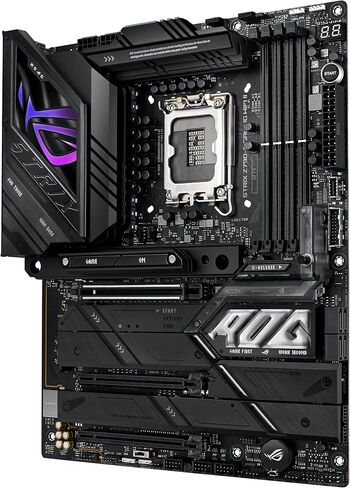 ASUS ROG Strix Z790-E Gaming WiFi II LGA 1700 (Intel 14th & 13th & 12th Gen) اللوحة الأم للألعاب ATX (DDR5، PCIe 5.0،2.5 Gb LAN، فتحات 5XM.2، PCIe 5.0 x16، WiFi 7، موصل اللوحة الأمامية مع بي دي 3.0 حتى 30 وات) in Saudi Arabia