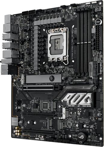 ASUS ROG Strix Z790-E Gaming WiFi II LGA 1700 (Intel 14th & 13th & 12th Gen) اللوحة الأم للألعاب ATX (DDR5، PCIe 5.0،2.5 Gb LAN، فتحات 5XM.2، PCIe 5.0 x16، WiFi 7، موصل اللوحة الأمامية مع بي دي 3.0 حتى 30 وات) in Saudi Arabia