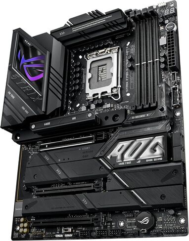ASUS ROG Strix Z790-E Gaming WiFi II LGA 1700 (Intel 14th & 13th & 12th Gen) اللوحة الأم للألعاب ATX (DDR5، PCIe 5.0،2.5 Gb LAN، فتحات 5XM.2، PCIe 5.0 x16، WiFi 7، موصل اللوحة الأمامية مع بي دي 3.0 حتى 30 وات) in Saudi Arabia