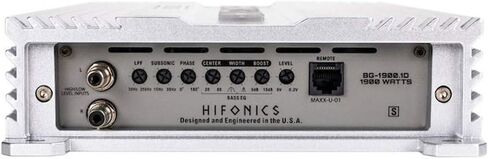 Hifonics BG-1900.1D Brutus Gamma BG Series Amp (Monoblock, 1,900 Watts Max, Super D-Class) in Saudi Arabia