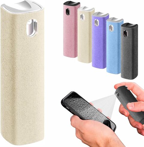 iO CLEAN Mini Screen Cleaner Spray, 2-in-1 Touchscreen Mist Cleaner, Gray in Saudi Arabia