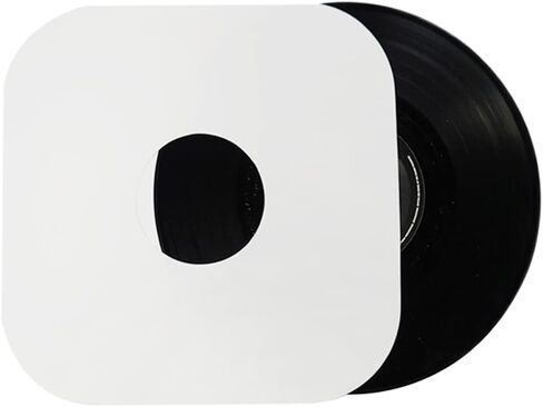 7″ EP Record Inner Sleeves, 100g White Kraft Paper Protection Covers, 20Pcs | Anti-Static Paper Vinyl Record Sleeves for 7'' 45rpm Record in Kuwait