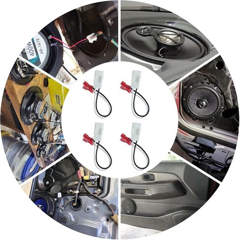 4 Pack Speaker Harness 72-4568 - Door Speaker Replacement in Kuwait