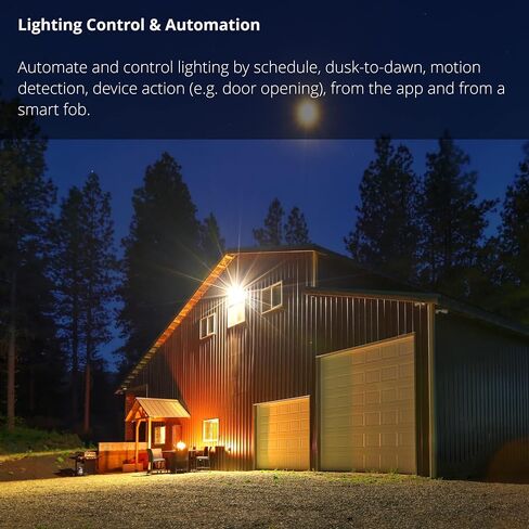 YoLink LoRa Smart Outdoor Motion Sensor Starter Kit, Driveway Alert, Property Invasion/Tresspassing Detector, Email/SMS/Push Alerts, Alexa, IFTTT, Home Assistant: Includes (1) Sensor, (1) SpeakerHub in Saudi Arabia