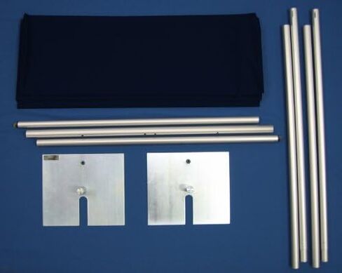 Premier Portable Pipe and Drape Backdrop Kit 8ft x 10ft (Black) in Saudi Arabia